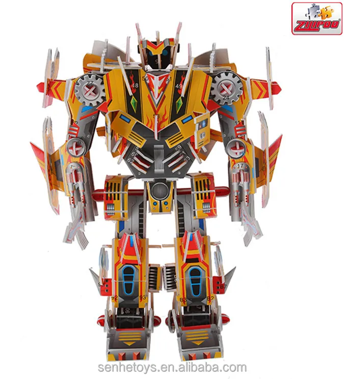 3d robot puzzle