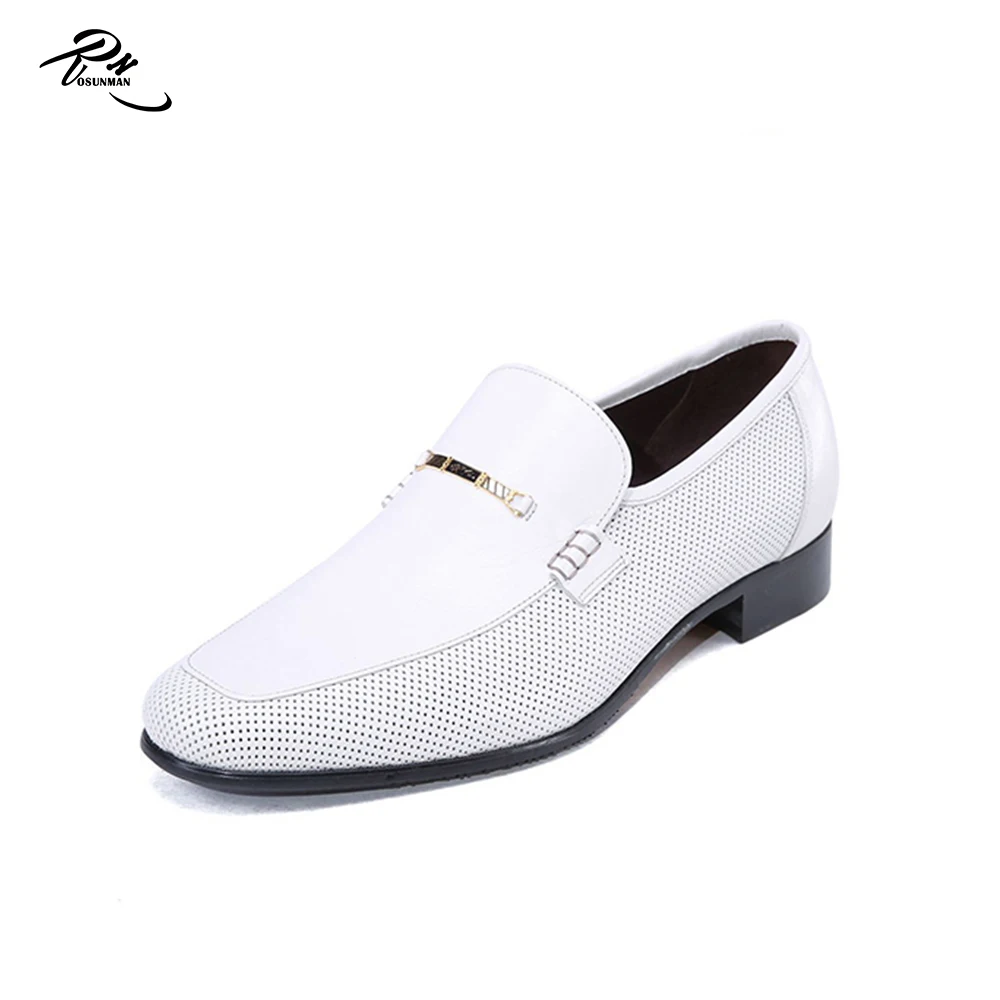 white slip on dress shoes