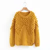 wholesale popular pull femme knitted women pullover woman sweater