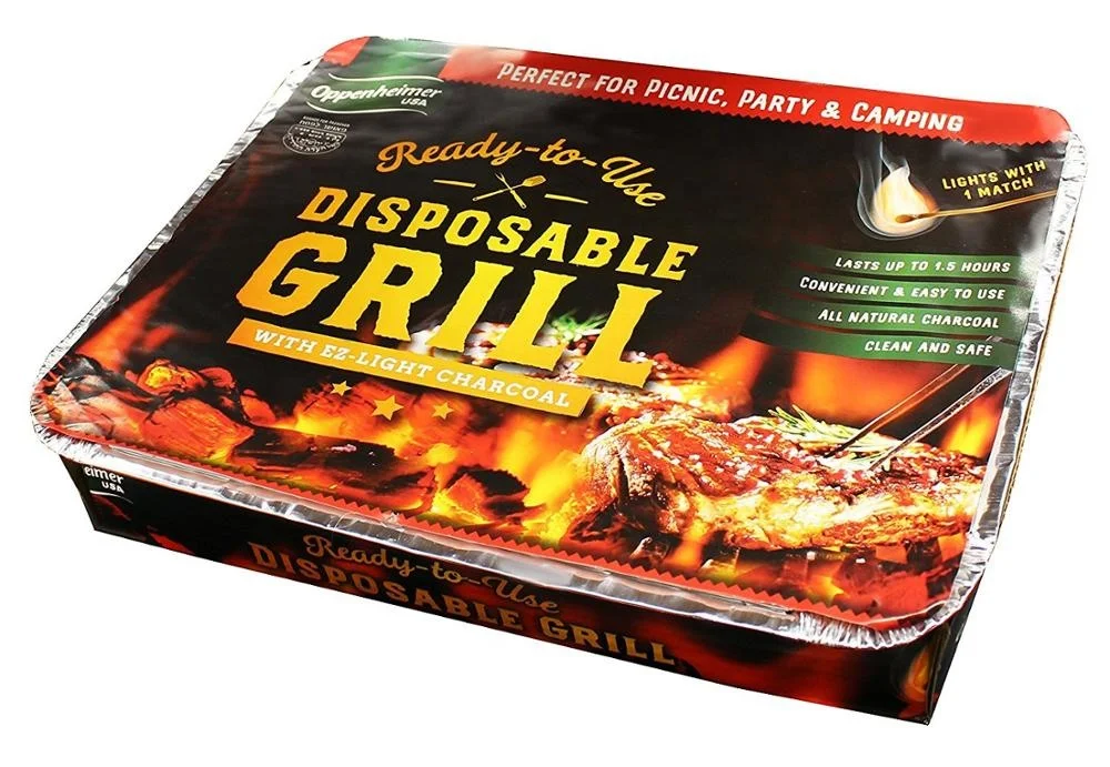 Disposable Charcoal Bbq Grill Camping Tailgate Parties Bbq Buy