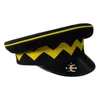 Hand Made Military Style Uniform Peak Cap, Fire Service, Scouts and Security officer uniform peak caps