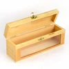 Unfinished Wooden Boxes With Glass Lids Wholesale
