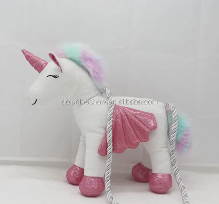 soft unicorn bag