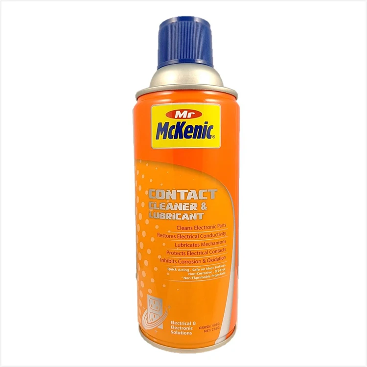 Contact clean. Orange contact Cleaner. Cleaning the lubrication Oil Cleaner.