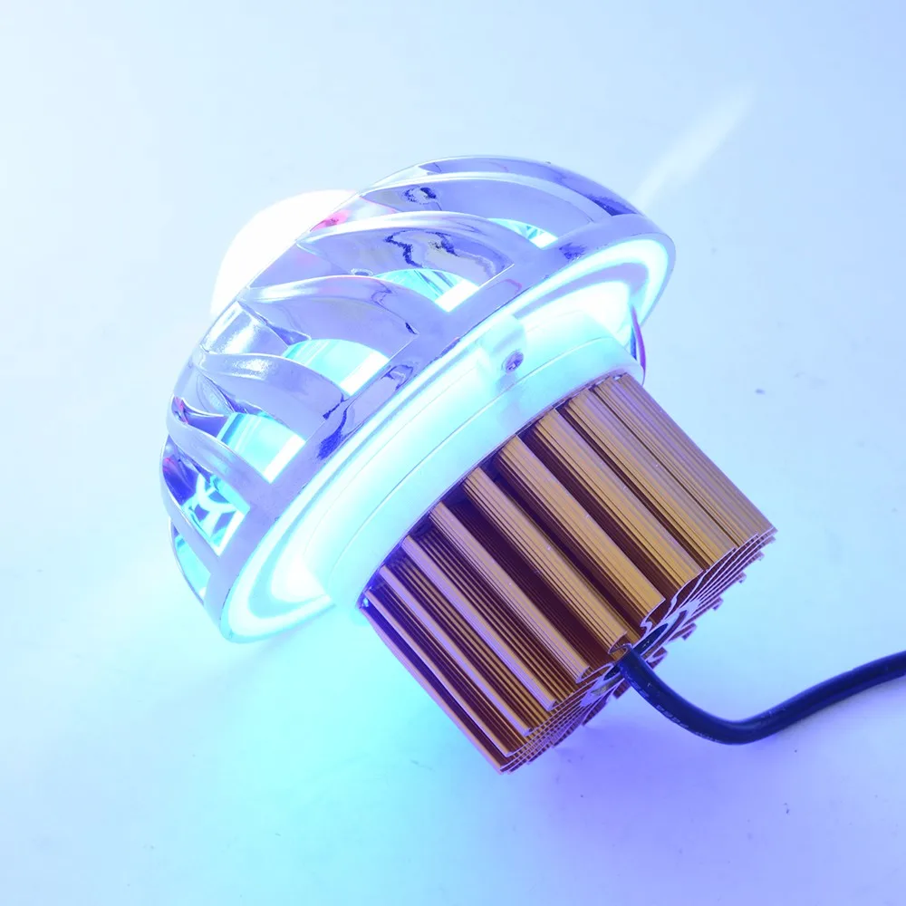 30w 12v Led Bulb Bajaj Pulsar 180 Motorcycle Headlight Evil Eyes/angle