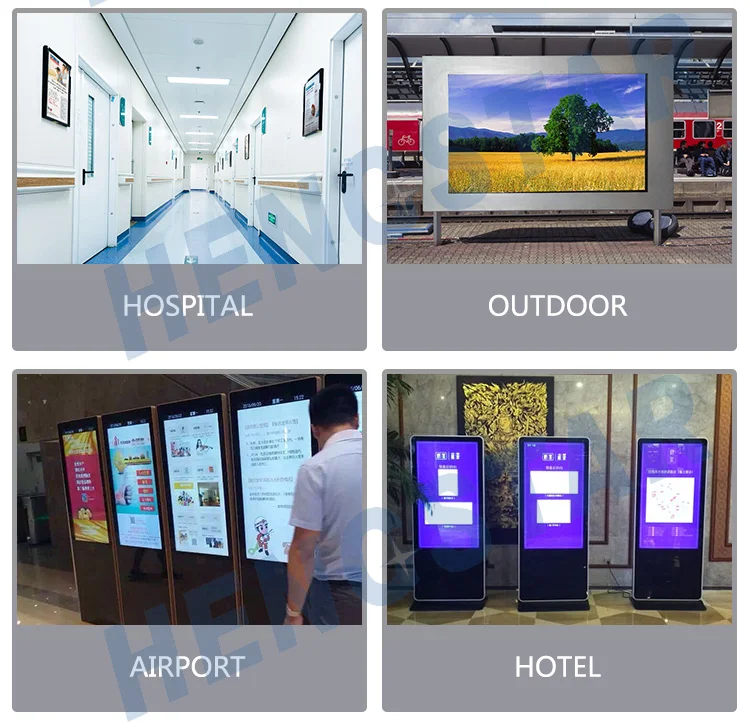 43 inch Touchscreen Digital Sinage Kiosk for Indoor Advertising 