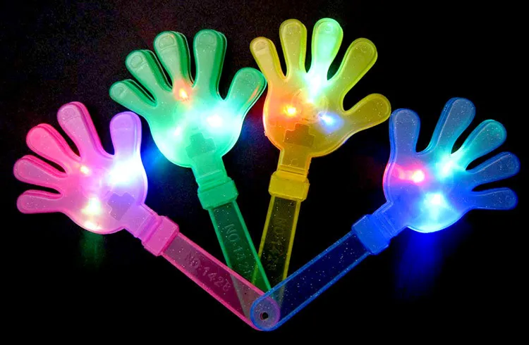 Fashion Hot Sell China Newly Led Hand Light Clap Led Flashing Hand ...