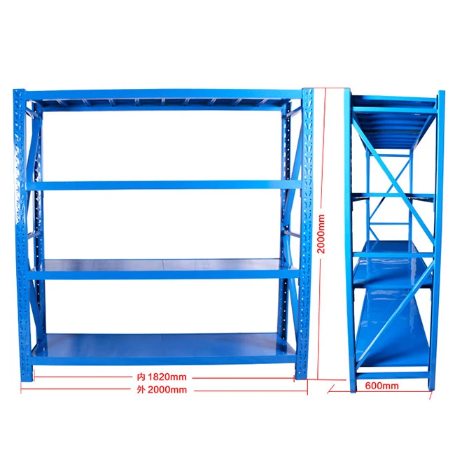 Q235 Industrial Steel Dexion Shelving,Medium Duty Warehouse Rack Shelving Metal Storage Buy