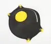black non woven fabric disposable face shield with valve