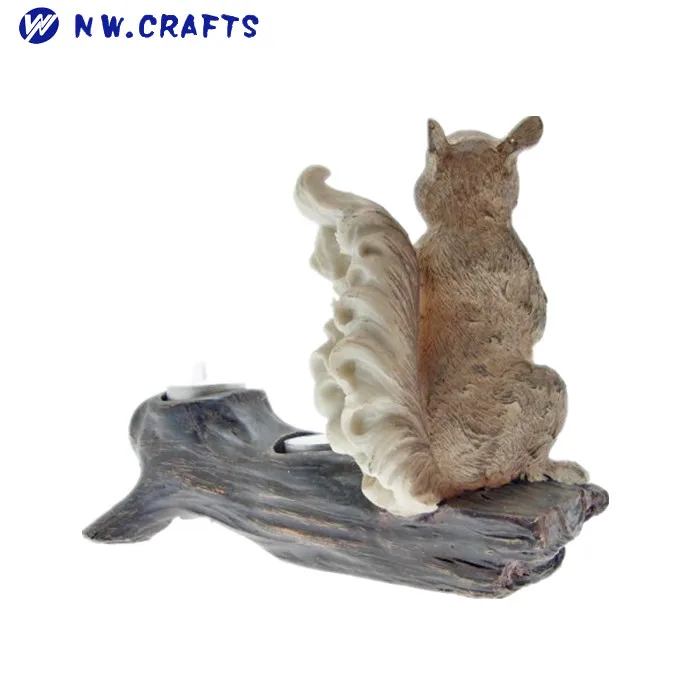 Unique Cheap Price Home Interior Decorative Resin Squirrel Animal