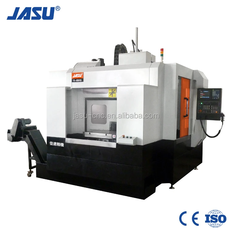 
JASU V-650S Twin Pallet CNC Vertical Milling Machine 3 Axis CNC Machine Center Price 