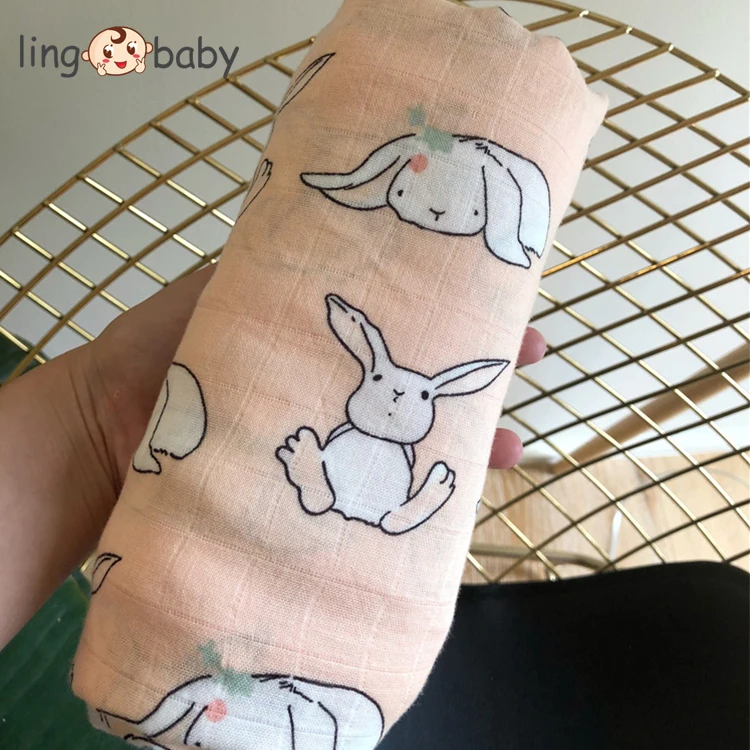 Baby Wholesale Muslin Wraps Organic Cotton Muslin Swaddle Blankets