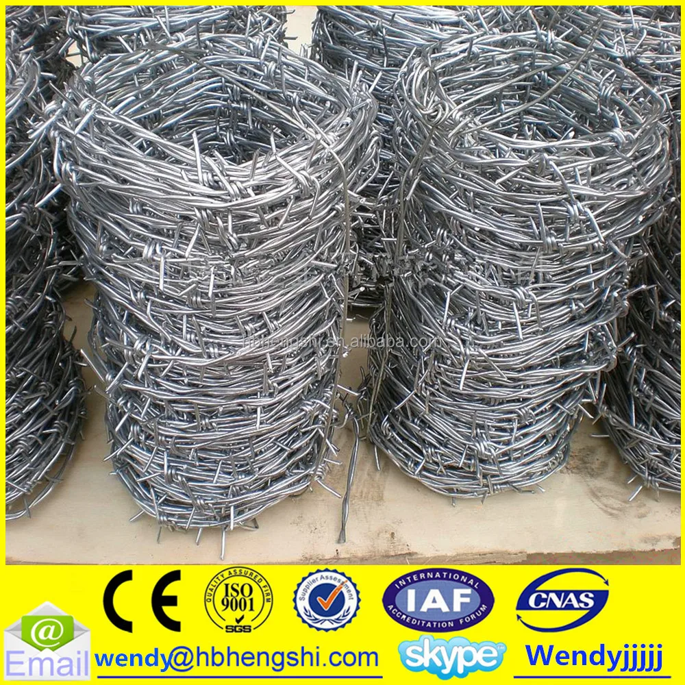 barbed wire weight