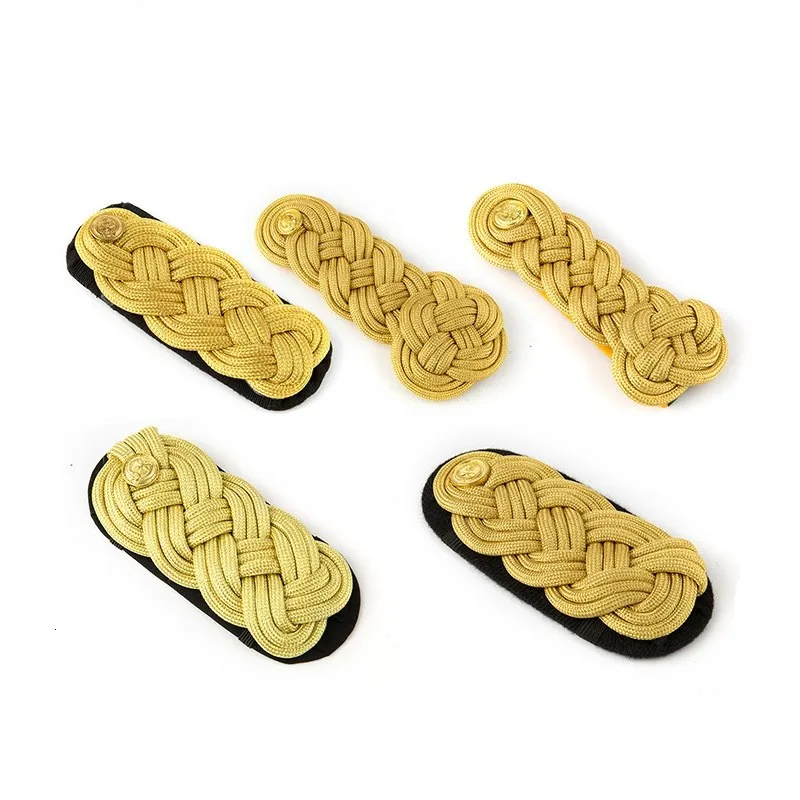 Gold Shoulder Board For Army Uniform,Uniform Epaulettes For Band