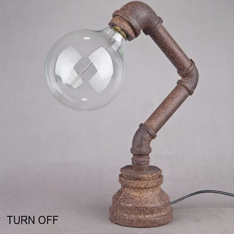 American industrial table lamp for pub