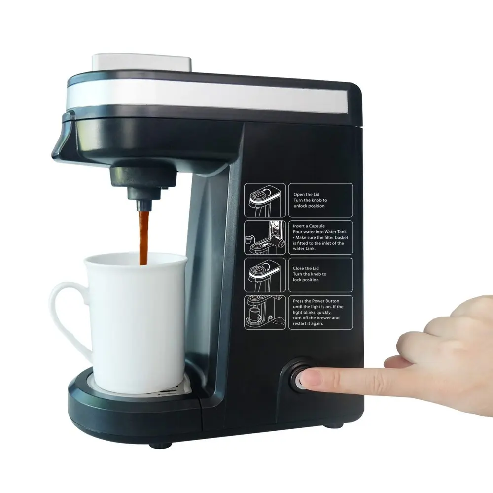 Espresso Coffee Maker Family Hotel Use Coffeemakers Capsule Coffee