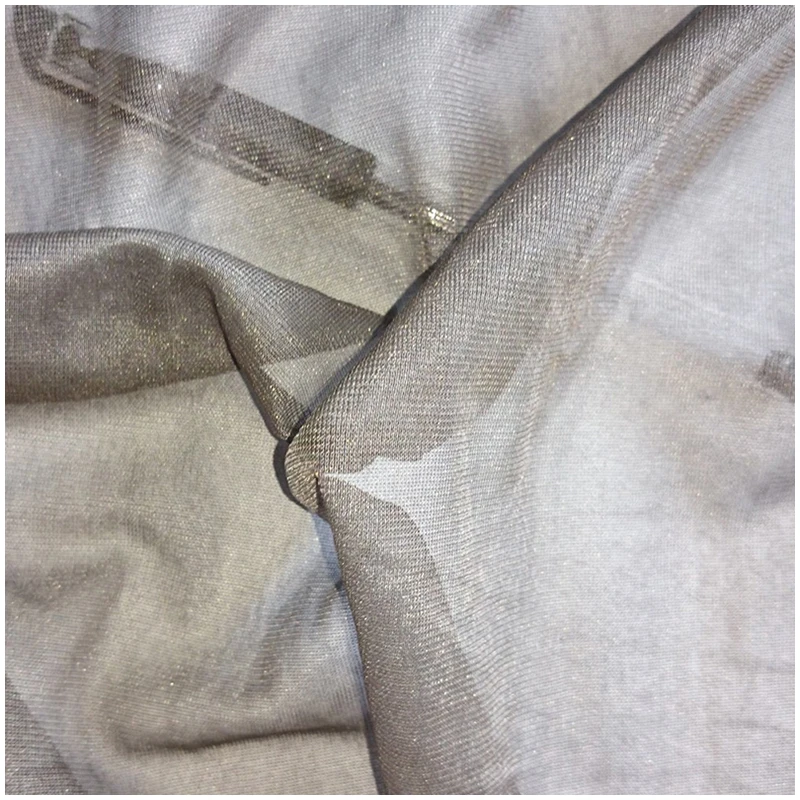 100 Silver Coated Nylon Mesh Silver 87 Transparent Shielding Mesh