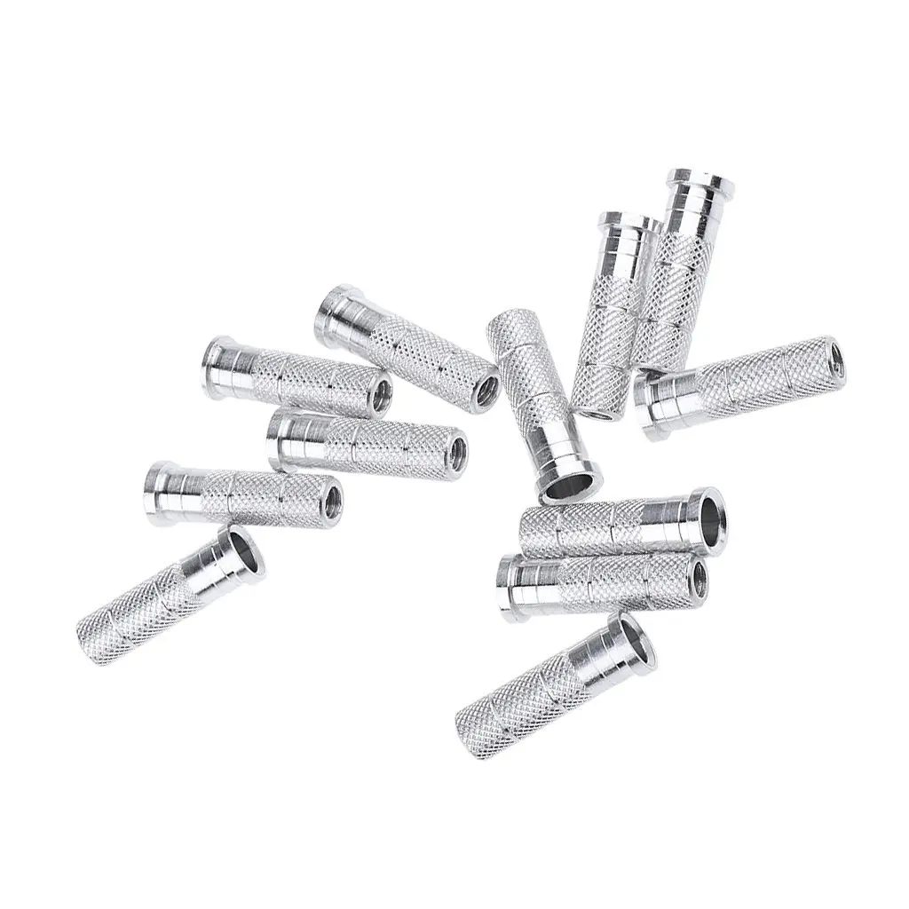 24pcs Safety Soft Rubber Blunt Broadheads Dia 8mm Traditional Style Arrow Tips Archery Practice