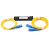 Telecom Standard 1x2 ABS PLC Splitter 2 way Optical Splitter applied in fiber optic equipment