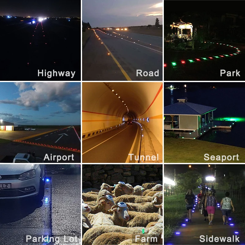 Lights cat eyes reflective led solar road stud lights manufacture