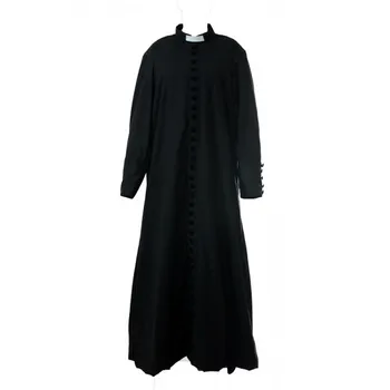 33 Button Black Cassock - Buy Clergy Cassock Product on Alibaba.com