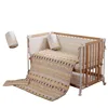 Comfortable Soft 100% Cotton Baby Bedding 8 Piece Crib Bedding Set
