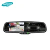 Germid anti-glare EC glass rear view mirror with auto brightness adjustment and 2 rca video camera inputs