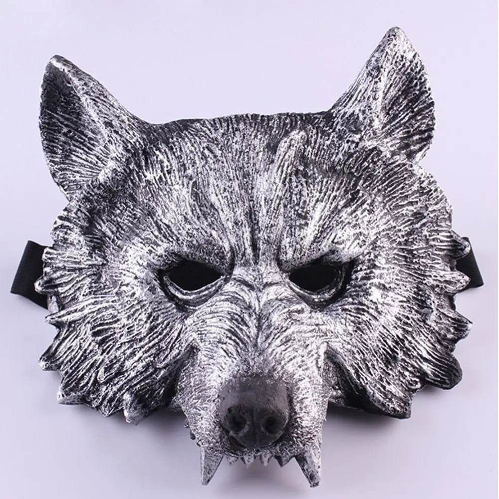 LUCKSTAR(TM) Halloween Terror Face Wolf Werewolf Mask Decoration for Cospaly Costume Party Theater Prop Themed Bar Decoration (Style 2)