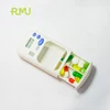 portable mini usb 2017 plastic pill storage pill timer box one day pill box