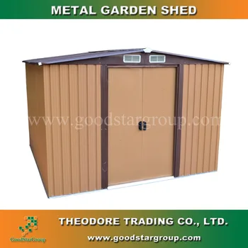 Prefabricated Steel Garden Shed St-ap-2 10'x8'ft Outdoor 