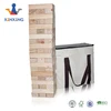 Best selling online store Large Wooden Tower ,Solid Wood Jumbling Tower,Timber Tower Wood Block Stacking Game