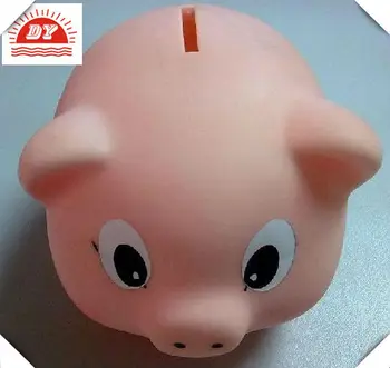 Pink Piggy Bank,Kids Plastic Piggy Bank 