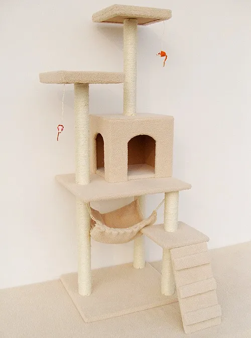 wooden cat toy