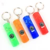 Factory 3 in 1 Whistle Compass LED Light Torch With Keyring