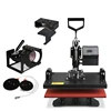 5 in1 Plate Mug Cap T-Shirt Multifunctional Sublimation Digital Heat Press Transfer Machine 38*38cm