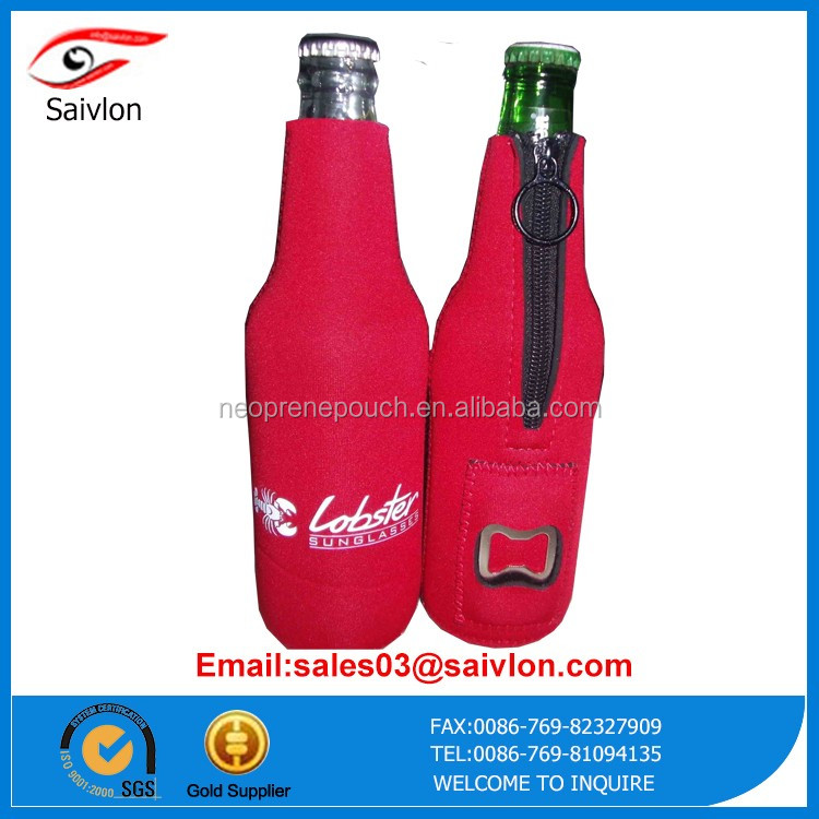 Neoprene Cooler Jacket / Bag For Bottle Of Champagne Or White Wine