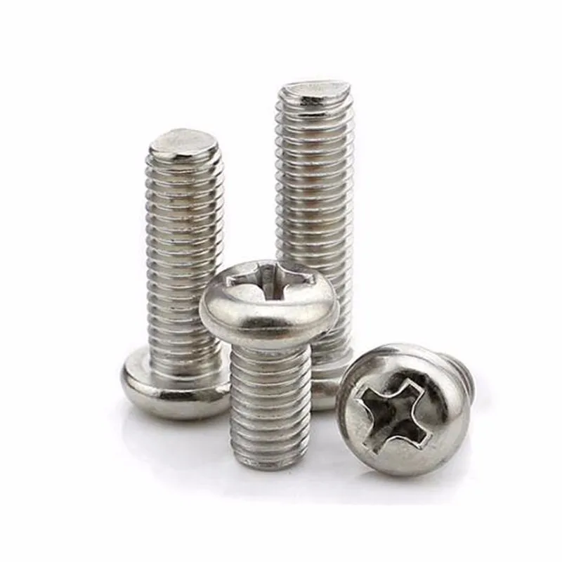 M5m10 Ss304 Ss316 Stainless Steel Phillips Raised Cheese Head Screw Din7985 Buy Raised Cheese
