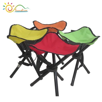 Backpack Folding Stool Aluminum Four Footstool Portable Backpack Folding Stool Aluminum Four Footstool Portable Foldable Camping