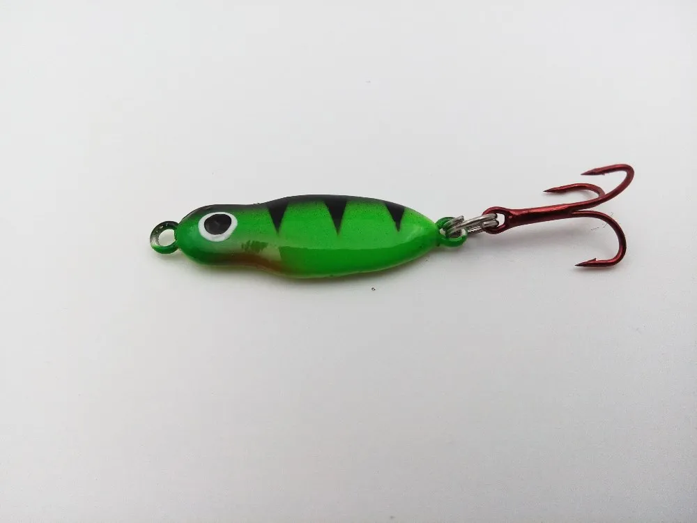 2016 New Arrive 8pcs/lot Ice Fishing Hook Ice Jig Lead Jig Head Hard