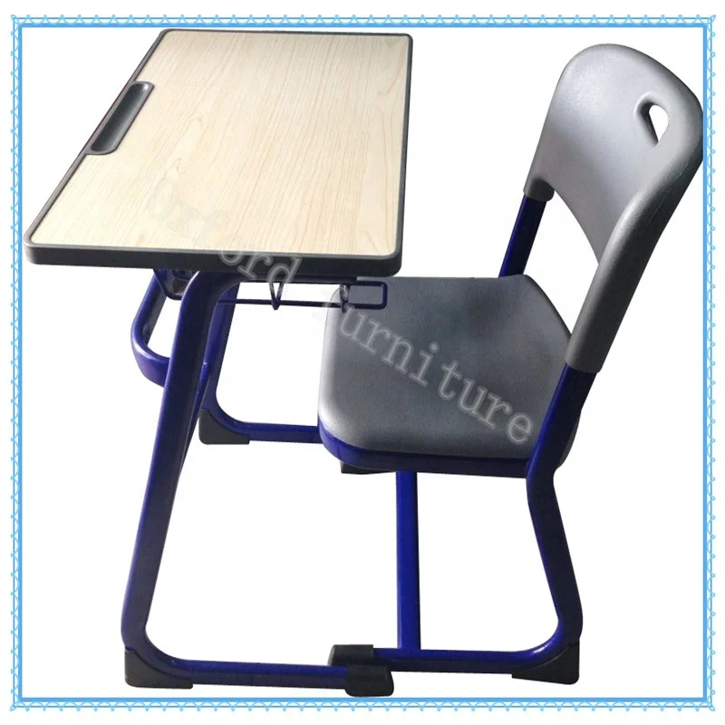 Best Selling Student Single Desk And Chair Set School Furniture Nj 18   HTB1xSL7aBOD3KVjSZFFq6An9pXa3 