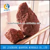 pure natural red lava rock volcanic stone for grill