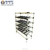 Warehouse rack system pipe joint structure