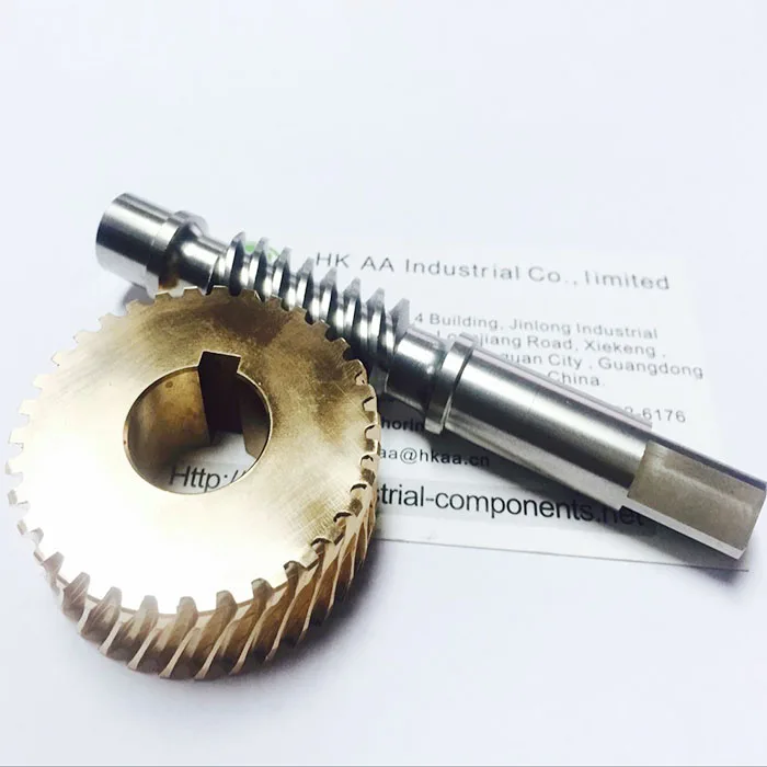 Factory High Precision Custom Brass Telescope Worm Gear Set Buy