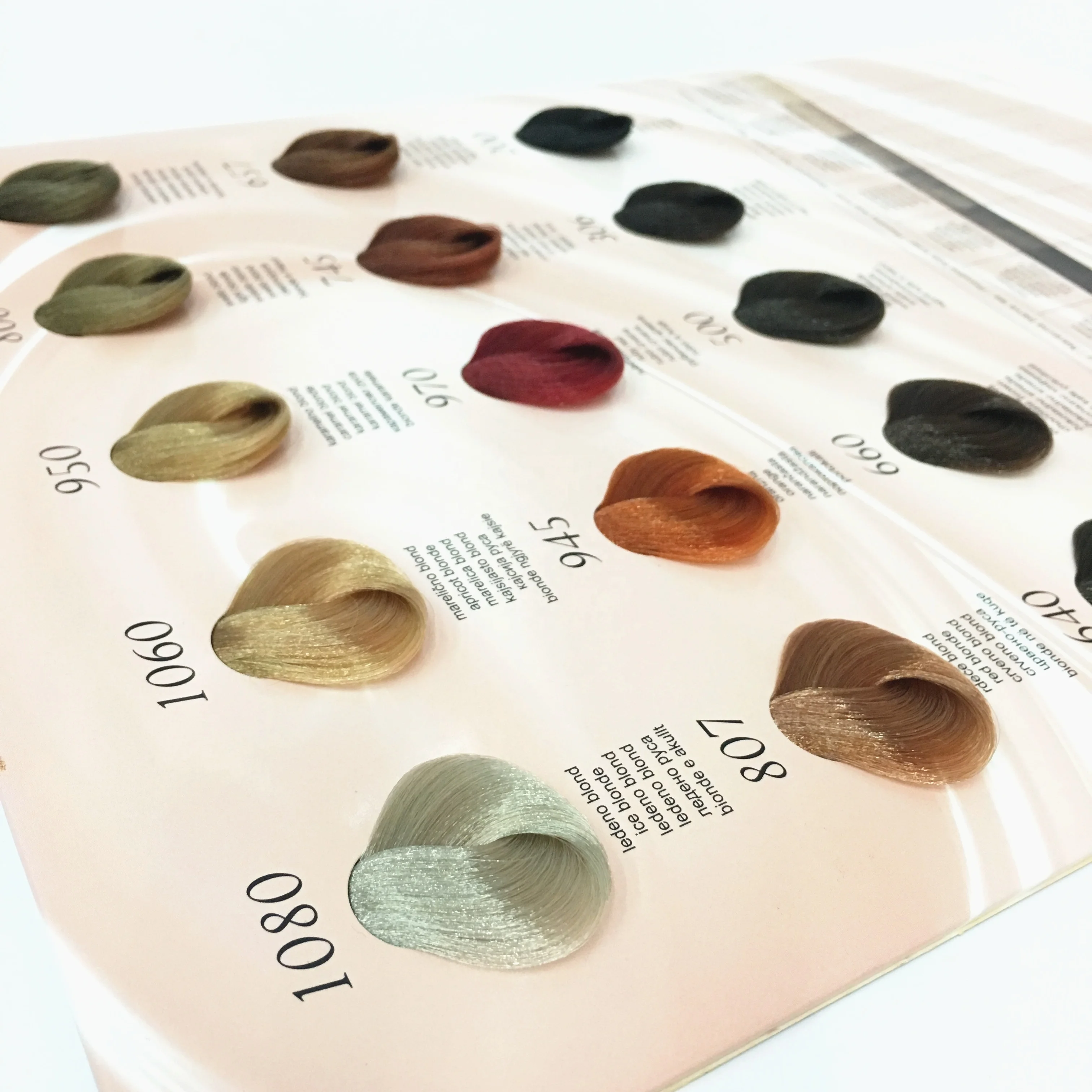 Hairdresser Use Salon Hair Colour Cream Dye Hair Color Chart - Buy  Hairdresser Color Chart,Morfose Hair Color Chart,Ice Cream Hair Color Chart  Product on Alibaba.com
