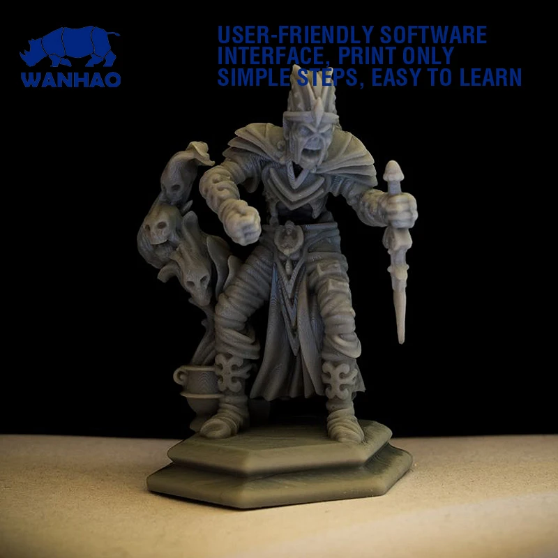 1000ml high quality solid 3d print grey washable resin for dlp sla 3d printer