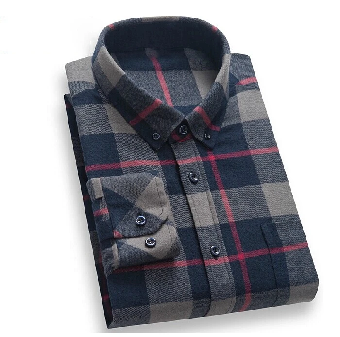 plain flannel shirts