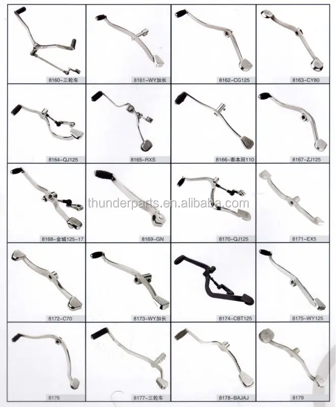 Motorcycle Gear Shift Lever,Gear Shifter,Gear Change Pedal,Parts For Dayun Motorcycles,And Three
