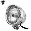 Chrome Classic Vintage 4.5" Harley Chopper Motorcycle Headlight