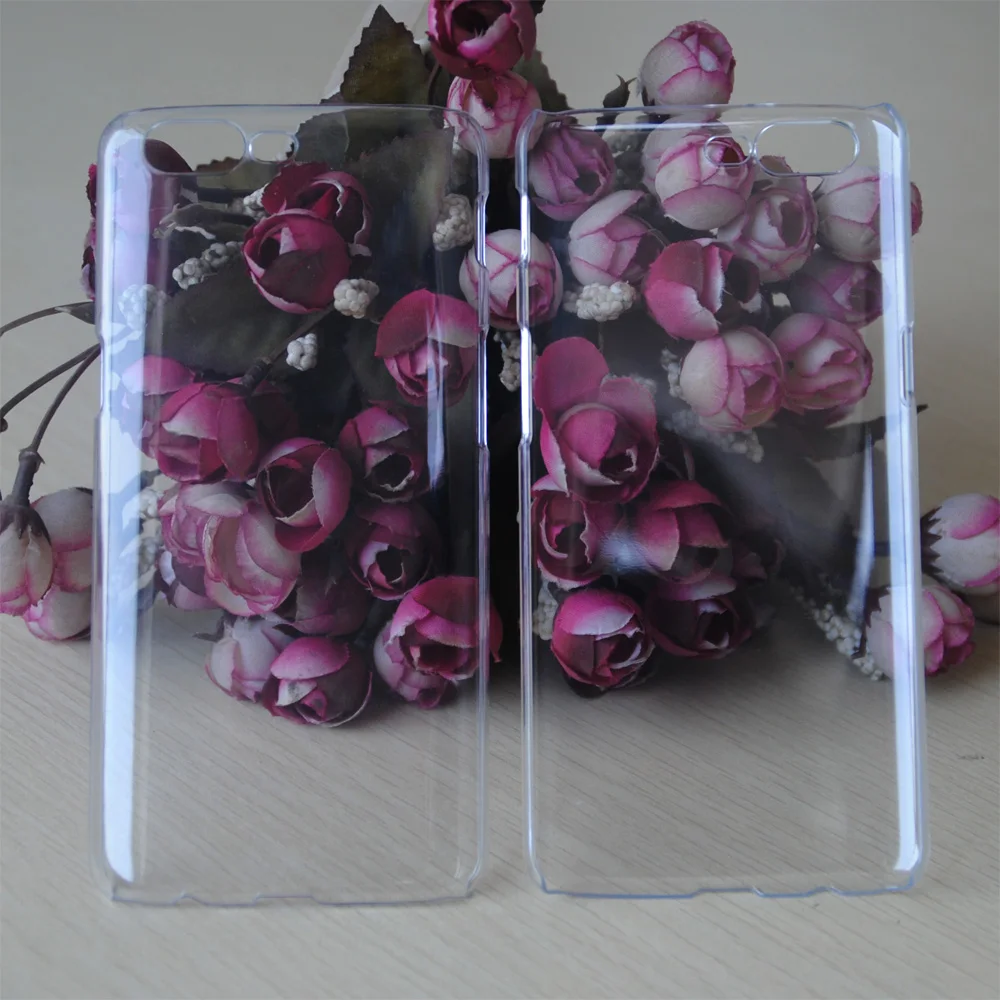 Transparent PC Hard back cover for oneplus 5 clear case