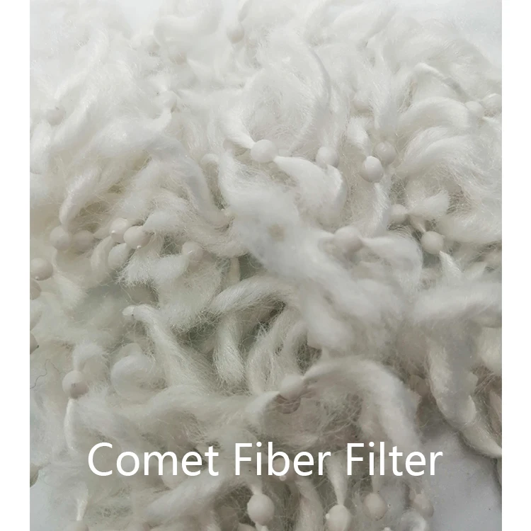 Humidified Kaldnes Dacro Fiber Ball Water Filter Media